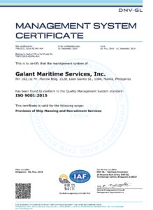 DNV-GL - Management System Certificate